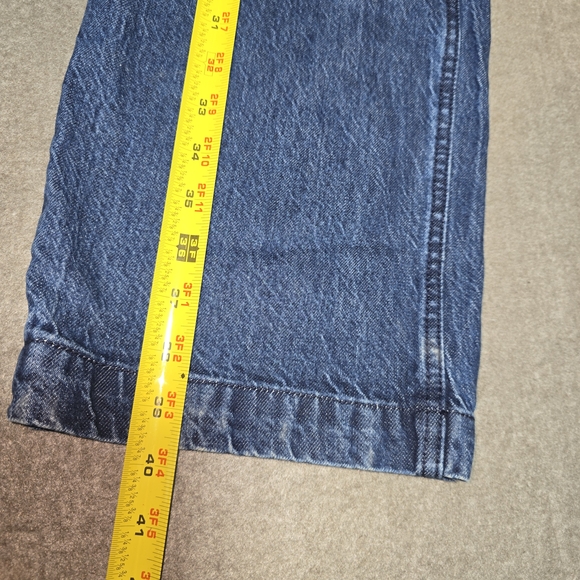 Abercrombie & Fitch High Rise Loose Jeans Wide Leg Denim Women's Size 6/28 - Picture 13 of 16